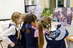 В Республиканской детско-юношеской библиотеки экспонируется фотовыставка заповедника «Присурский» 