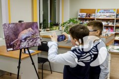 В Республиканской детско-юношеской библиотеки экспонируется фотовыставка заповедника «Присурский» 
